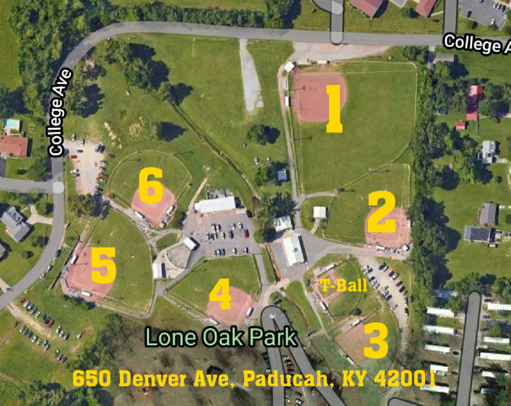 Field Locations Reidland Farley Baseball Softball Association